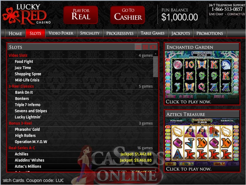 Lucky Red Casino Reviews