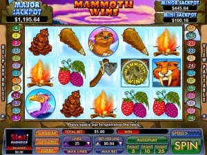 Play Mammoth Wins Slots at Begado Casino - $25 No Deposit Bonus